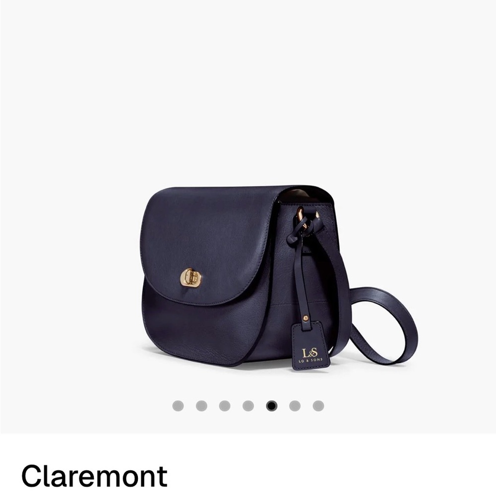 Lo & Sons Midnight Blue Crossbody Bag